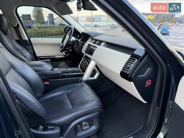 Зеленый Ленд Ровер Рендж Ровер, объемом двигателя 5 л и пробегом 140 тыс. км за 35900 $, фото 16 на Automoto.ua