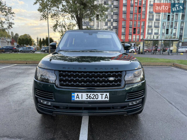 Зеленый Ленд Ровер Рендж Ровер, объемом двигателя 5 л и пробегом 140 тыс. км за 35900 $, фото 1 на Automoto.ua