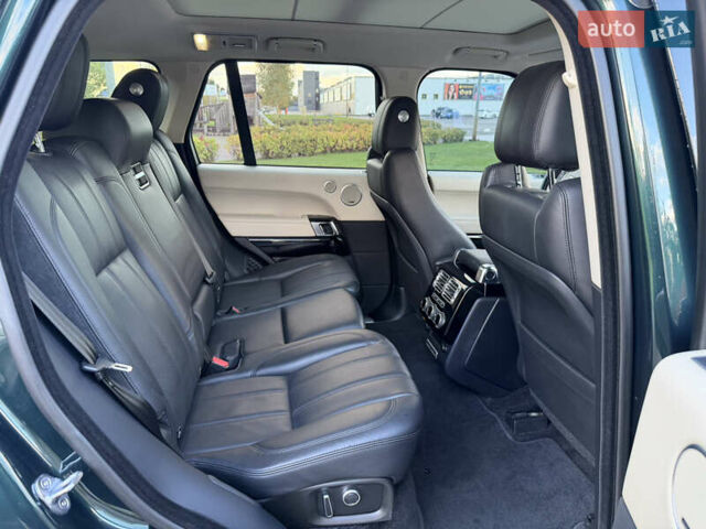 Зеленый Ленд Ровер Рендж Ровер, объемом двигателя 5 л и пробегом 140 тыс. км за 35900 $, фото 14 на Automoto.ua