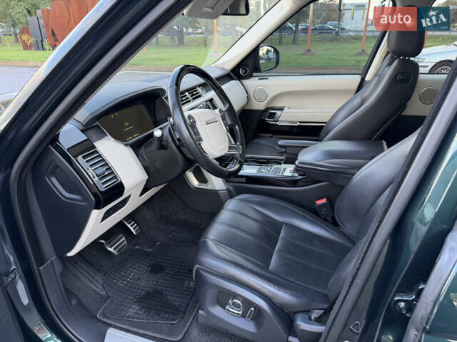 Зеленый Ленд Ровер Рендж Ровер, объемом двигателя 5 л и пробегом 140 тыс. км за 35900 $, фото 8 на Automoto.ua