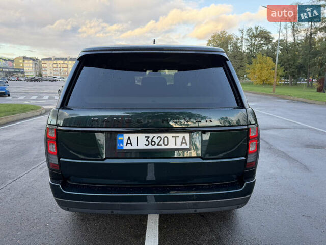 Зеленый Ленд Ровер Рендж Ровер, объемом двигателя 5 л и пробегом 140 тыс. км за 35900 $, фото 6 на Automoto.ua