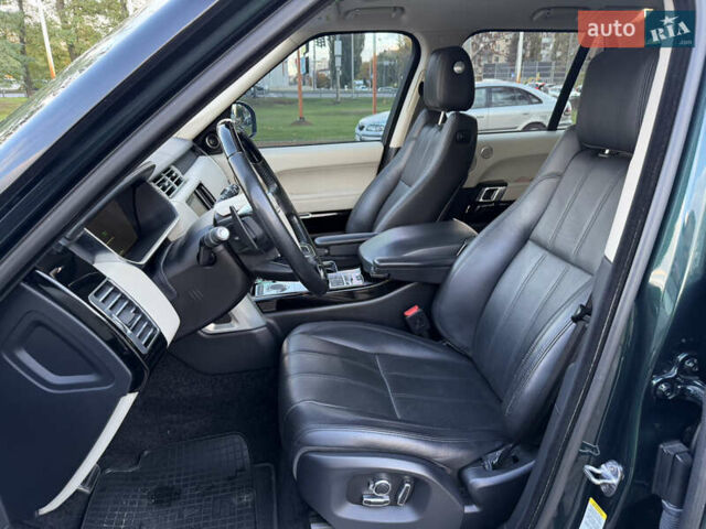 Зеленый Ленд Ровер Рендж Ровер, объемом двигателя 5 л и пробегом 140 тыс. км за 35900 $, фото 9 на Automoto.ua