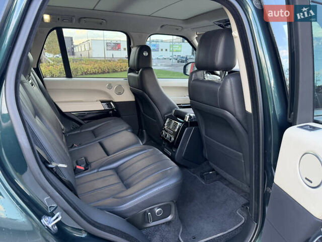 Зеленый Ленд Ровер Рендж Ровер, объемом двигателя 5 л и пробегом 140 тыс. км за 35900 $, фото 13 на Automoto.ua