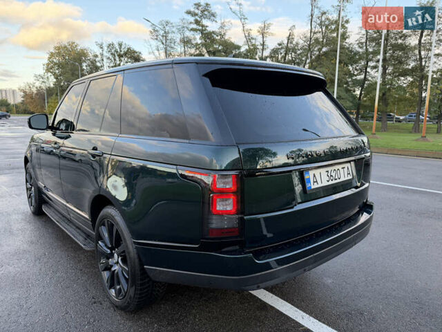 Зеленый Ленд Ровер Рендж Ровер, объемом двигателя 5 л и пробегом 140 тыс. км за 35900 $, фото 7 на Automoto.ua