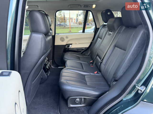 Зеленый Ленд Ровер Рендж Ровер, объемом двигателя 5 л и пробегом 140 тыс. км за 35900 $, фото 12 на Automoto.ua