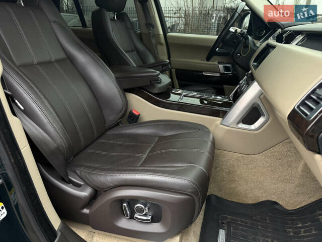 Зеленый Ленд Ровер Рендж Ровер, объемом двигателя 2.99 л и пробегом 172 тыс. км за 42999 $, фото 10 на Automoto.ua