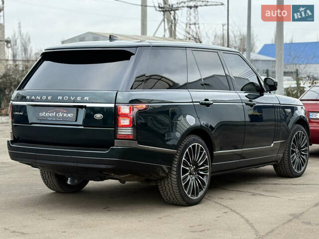 Зеленый Ленд Ровер Рендж Ровер, объемом двигателя 2.99 л и пробегом 172 тыс. км за 42999 $, фото 4 на Automoto.ua
