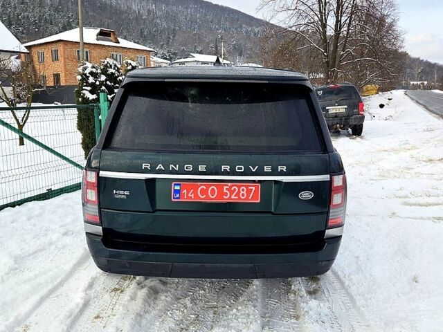 Зеленый Ленд Ровер Рендж Ровер, объемом двигателя 3 л и пробегом 162 тыс. км за 28000 $, фото 12 на Automoto.ua