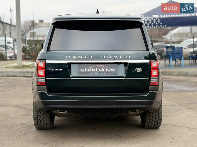 Зеленый Ленд Ровер Рендж Ровер, объемом двигателя 2.99 л и пробегом 172 тыс. км за 42999 $, фото 5 на Automoto.ua