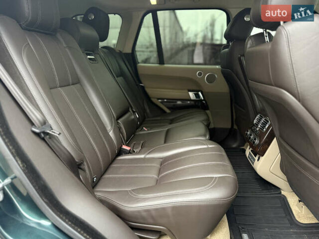 Зеленый Ленд Ровер Рендж Ровер, объемом двигателя 2.99 л и пробегом 172 тыс. км за 42999 $, фото 16 на Automoto.ua