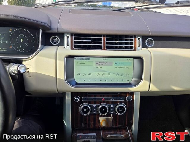 Зеленый Ленд Ровер Рендж Ровер, объемом двигателя 3 л и пробегом 162 тыс. км за 28000 $, фото 8 на Automoto.ua