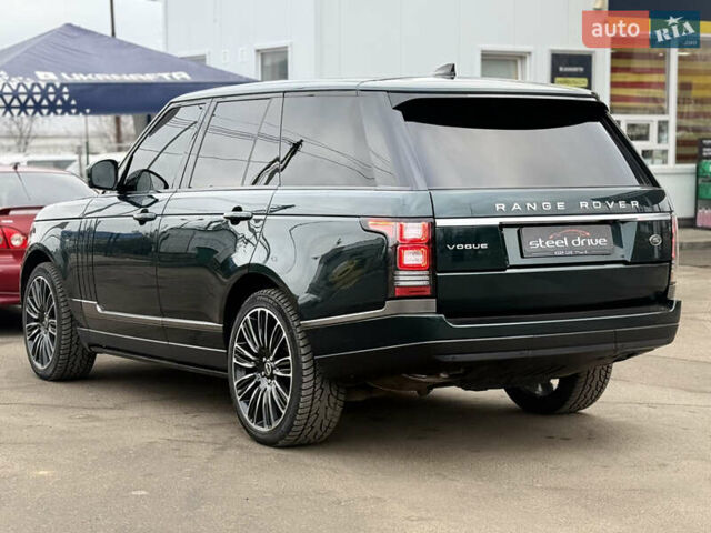 Зеленый Ленд Ровер Рендж Ровер, объемом двигателя 2.99 л и пробегом 172 тыс. км за 42999 $, фото 6 на Automoto.ua