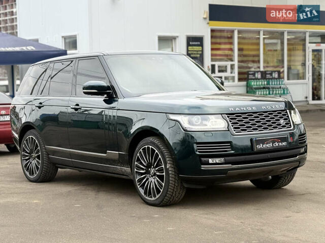 Зеленый Ленд Ровер Рендж Ровер, объемом двигателя 2.99 л и пробегом 172 тыс. км за 42999 $, фото 2 на Automoto.ua