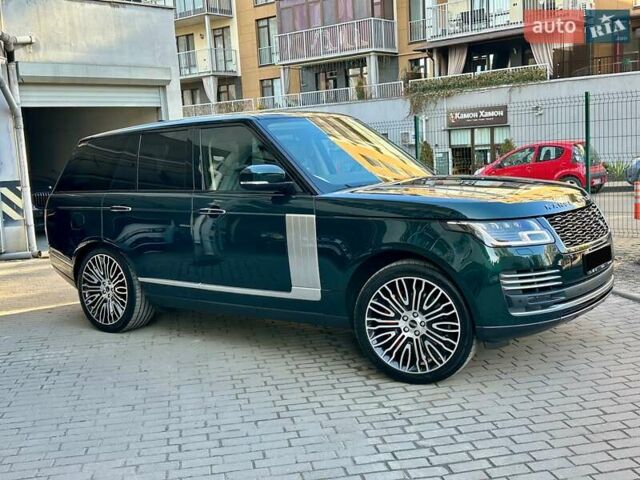 Зеленый Ленд Ровер Рендж Ровер, объемом двигателя 4.37 л и пробегом 94 тыс. км за 76500 $, фото 2 на Automoto.ua