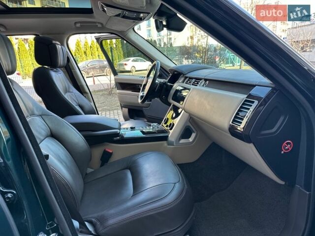 Зеленый Ленд Ровер Рендж Ровер, объемом двигателя 4.37 л и пробегом 94 тыс. км за 76500 $, фото 44 на Automoto.ua