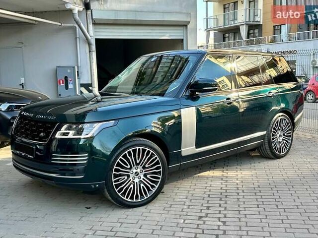 Зеленый Ленд Ровер Рендж Ровер, объемом двигателя 4.37 л и пробегом 94 тыс. км за 76500 $, фото 4 на Automoto.ua