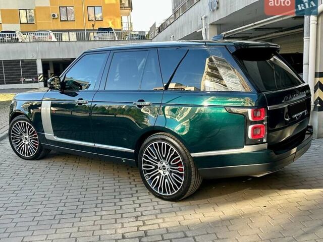 Зеленый Ленд Ровер Рендж Ровер, объемом двигателя 4.37 л и пробегом 94 тыс. км за 76500 $, фото 10 на Automoto.ua