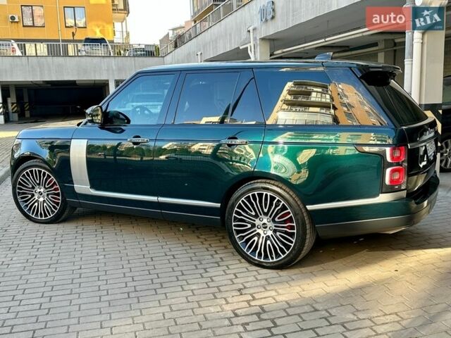 Зеленый Ленд Ровер Рендж Ровер, объемом двигателя 4.37 л и пробегом 94 тыс. км за 76500 $, фото 3 на Automoto.ua