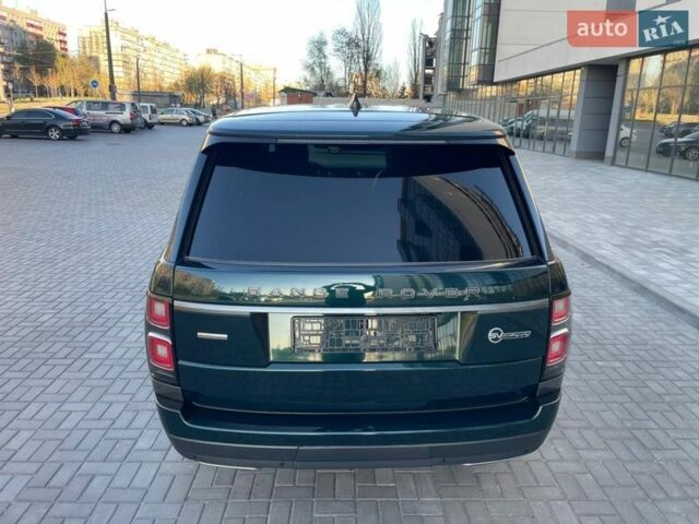 Зеленый Ленд Ровер Рендж Ровер, объемом двигателя 5 л и пробегом 199 тыс. км за 67000 $, фото 3 на Automoto.ua