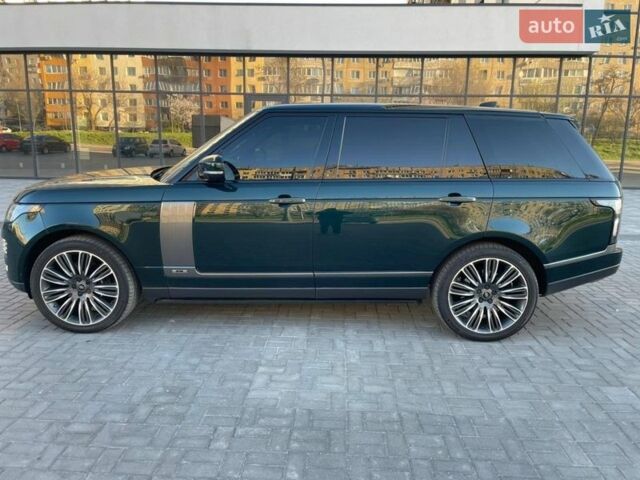 Зеленый Ленд Ровер Рендж Ровер, объемом двигателя 5 л и пробегом 199 тыс. км за 67000 $, фото 7 на Automoto.ua