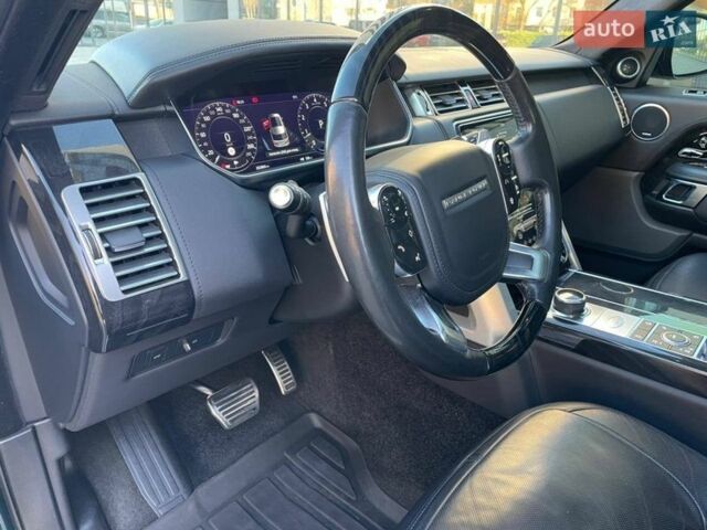 Зеленый Ленд Ровер Рендж Ровер, объемом двигателя 5 л и пробегом 199 тыс. км за 67000 $, фото 13 на Automoto.ua