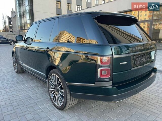 Зеленый Ленд Ровер Рендж Ровер, объемом двигателя 5 л и пробегом 199 тыс. км за 67000 $, фото 5 на Automoto.ua