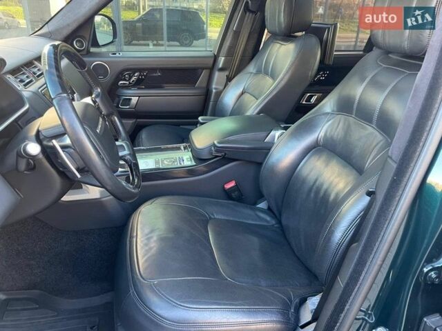 Зеленый Ленд Ровер Рендж Ровер, объемом двигателя 5 л и пробегом 199 тыс. км за 67000 $, фото 14 на Automoto.ua