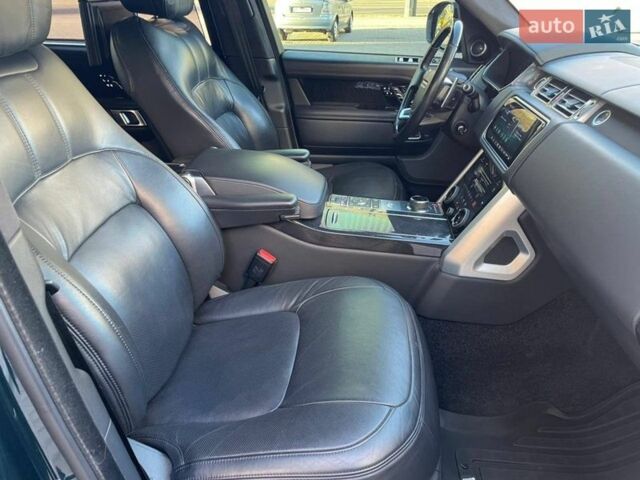 Зеленый Ленд Ровер Рендж Ровер, объемом двигателя 5 л и пробегом 199 тыс. км за 67000 $, фото 16 на Automoto.ua