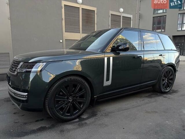 Зеленый Ленд Ровер Рендж Ровер, объемом двигателя 3 л и пробегом 10 тыс. км за 215000 $, фото 124 на Automoto.ua