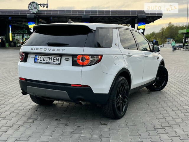 Белый Ленд Ровер Discovery Sport, объемом двигателя 2 л и пробегом 126 тыс. км за 20999 $, фото 16 на Automoto.ua