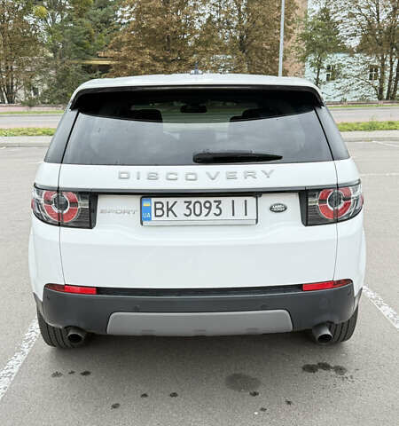 Белый Ленд Ровер Discovery Sport, объемом двигателя 2 л и пробегом 171 тыс. км за 19000 $, фото 4 на Automoto.ua