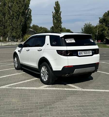 Белый Ленд Ровер Discovery Sport, объемом двигателя 2.18 л и пробегом 107 тыс. км за 21000 $, фото 7 на Automoto.ua