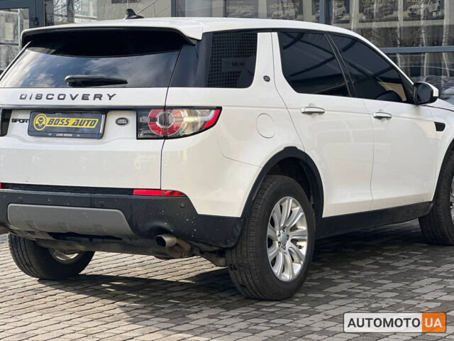 Білий Ленд Ровер Discovery Sport, об'ємом двигуна 2 л та пробігом 102 тис. км за 23300 $, фото 5 на Automoto.ua
