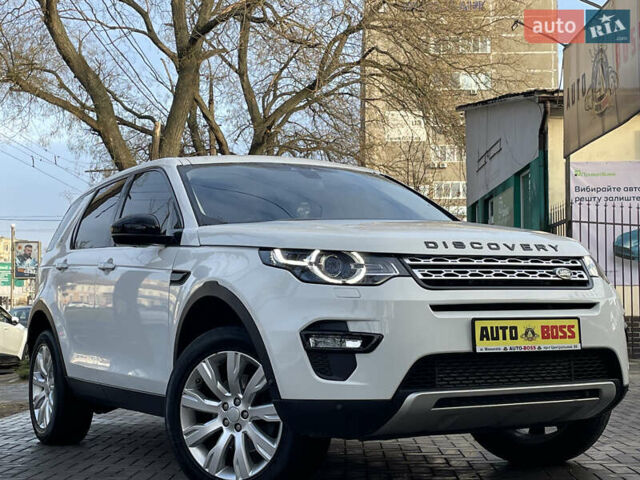 Білий Ленд Ровер Discovery Sport, об'ємом двигуна 2.2 л та пробігом 196 тис. км за 21999 $, фото 4 на Automoto.ua