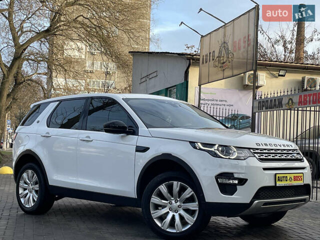 Білий Ленд Ровер Discovery Sport, об'ємом двигуна 2.2 л та пробігом 196 тис. км за 21999 $, фото 6 на Automoto.ua