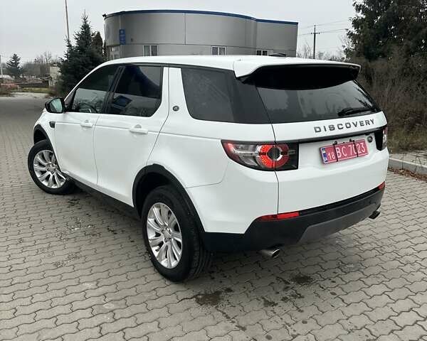 Білий Ленд Ровер Discovery Sport, об'ємом двигуна 2 л та пробігом 106 тис. км за 15700 $, фото 19 на Automoto.ua