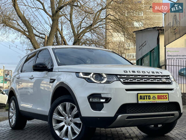 Білий Ленд Ровер Discovery Sport, об'ємом двигуна 2.2 л та пробігом 196 тис. км за 21999 $, фото 5 на Automoto.ua