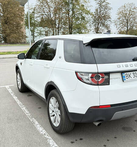 Белый Ленд Ровер Discovery Sport, объемом двигателя 2 л и пробегом 171 тыс. км за 19000 $, фото 5 на Automoto.ua