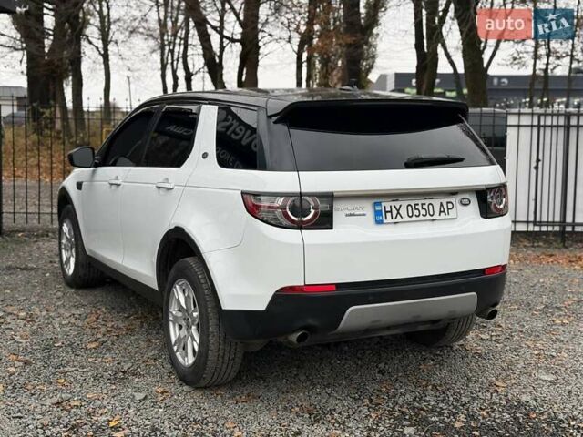 Белый Ленд Ровер Discovery Sport, объемом двигателя 2 л и пробегом 134 тыс. км за 15900 $, фото 12 на Automoto.ua