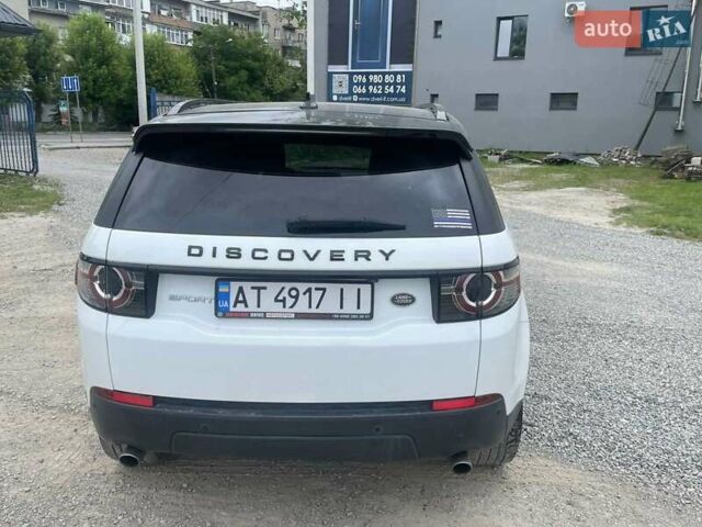 Белый Ленд Ровер Discovery Sport, объемом двигателя 2 л и пробегом 176 тыс. км за 17500 $, фото 4 на Automoto.ua