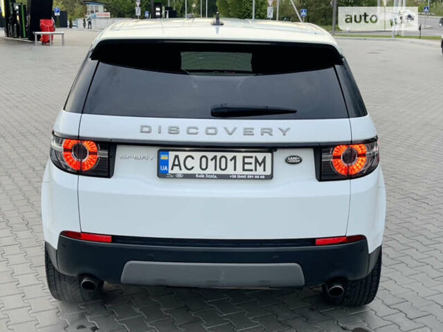 Белый Ленд Ровер Discovery Sport, объемом двигателя 2 л и пробегом 126 тыс. км за 20999 $, фото 15 на Automoto.ua