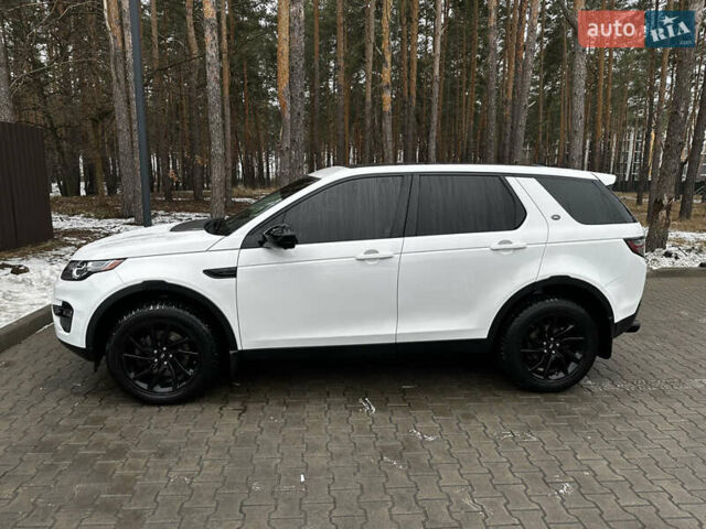 Белый Ленд Ровер Discovery Sport, объемом двигателя 2 л и пробегом 98 тыс. км за 30000 $, фото 1 на Automoto.ua