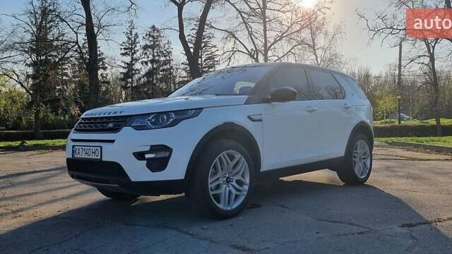 Белый Ленд Ровер Discovery Sport, объемом двигателя 2 л и пробегом 160 тыс. км за 22500 $, фото 15 на Automoto.ua