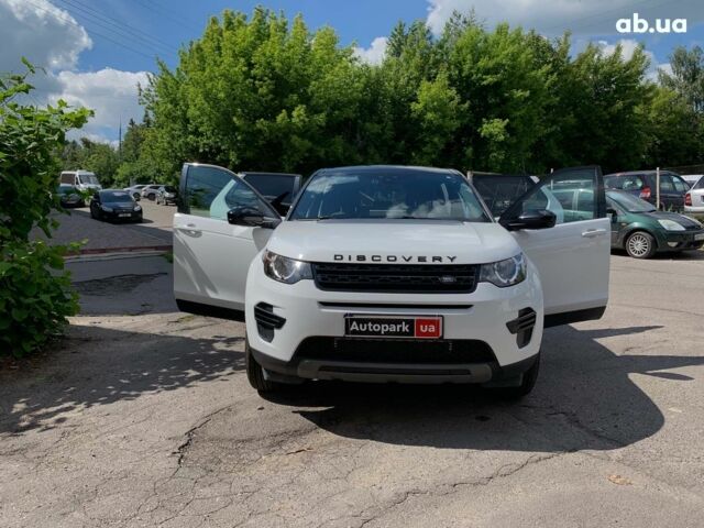 Белый Ленд Ровер Discovery Sport, объемом двигателя 2 л и пробегом 145 тыс. км за 18990 $, фото 17 на Automoto.ua