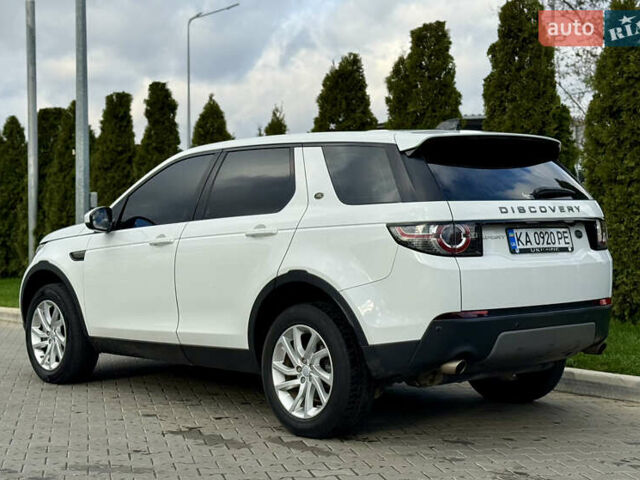 Белый Ленд Ровер Discovery Sport, объемом двигателя 2 л и пробегом 158 тыс. км за 17500 $, фото 10 на Automoto.ua