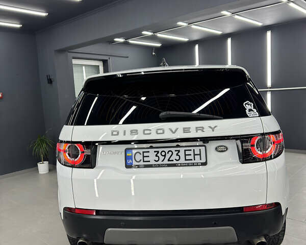 Белый Ленд Ровер Discovery Sport, объемом двигателя 2 л и пробегом 175 тыс. км за 21500 $, фото 9 на Automoto.ua