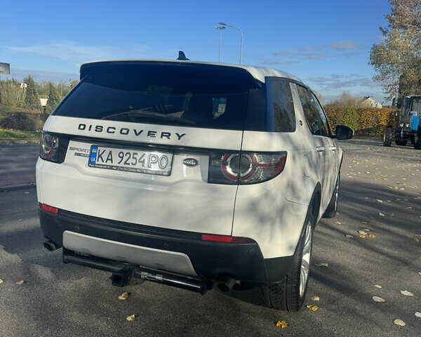 Білий Ленд Ровер Discovery Sport, об'ємом двигуна 2 л та пробігом 173 тис. км за 17500 $, фото 6 на Automoto.ua