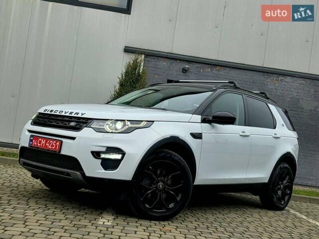 Білий Ленд Ровер Discovery Sport, об'ємом двигуна 2.2 л та пробігом 165 тис. км за 21950 $, фото 30 на Automoto.ua