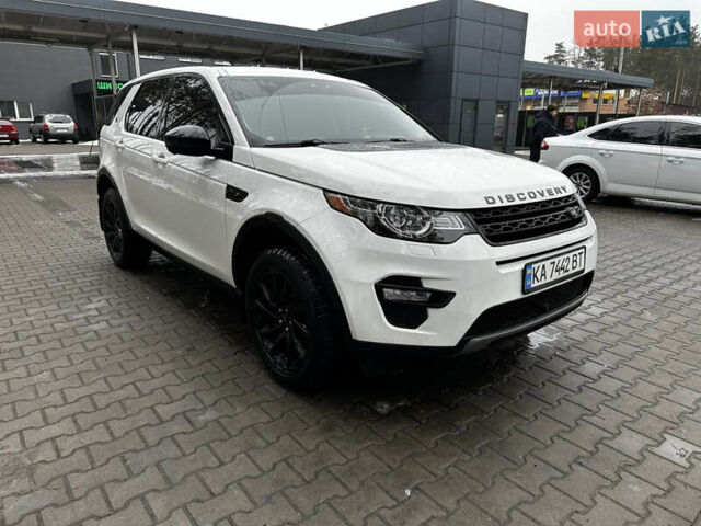 Белый Ленд Ровер Discovery Sport, объемом двигателя 2 л и пробегом 98 тыс. км за 30000 $, фото 6 на Automoto.ua