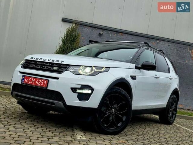 Білий Ленд Ровер Discovery Sport, об'ємом двигуна 2.2 л та пробігом 165 тис. км за 21950 $, фото 6 на Automoto.ua
